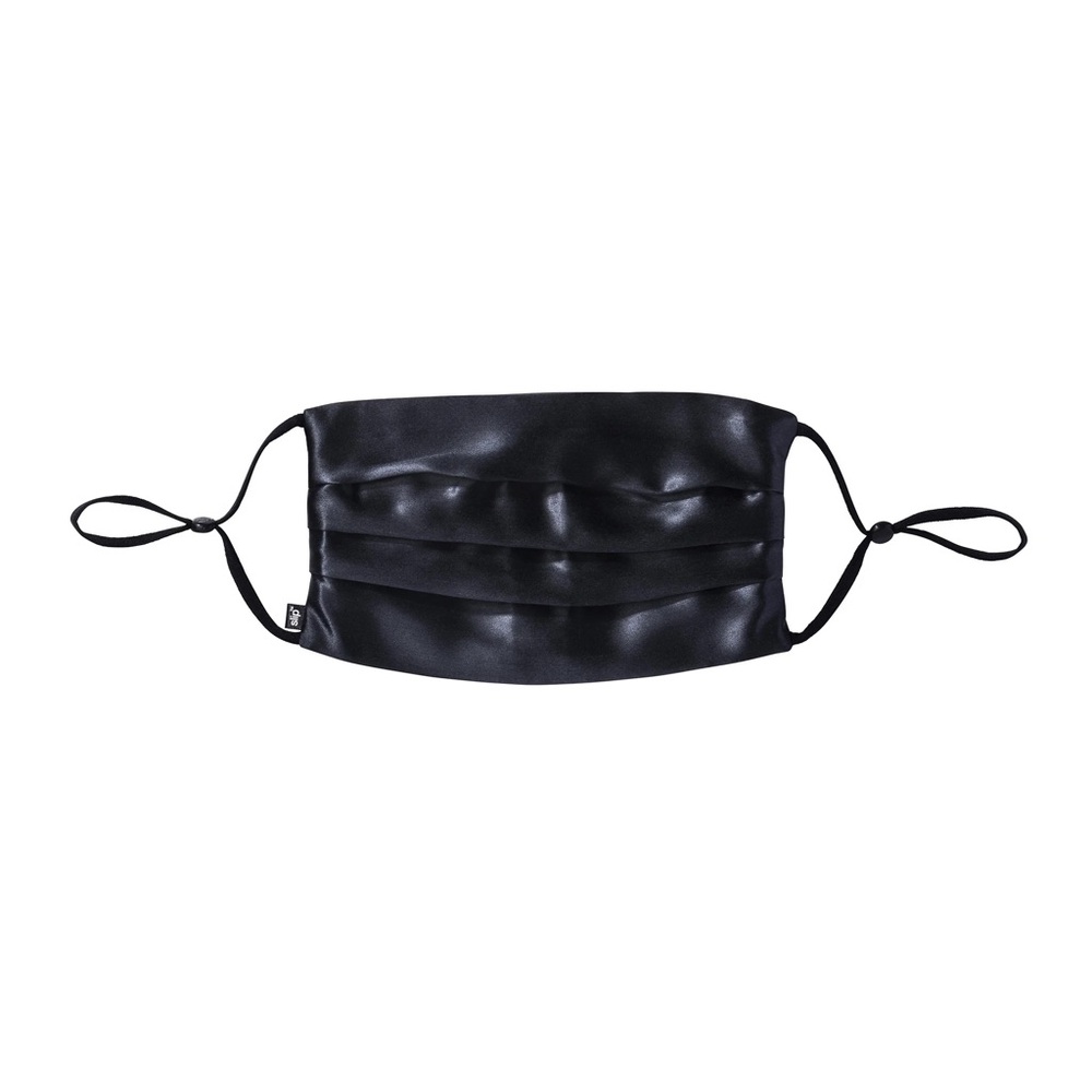Slip Pure Silk Face Covering - Black